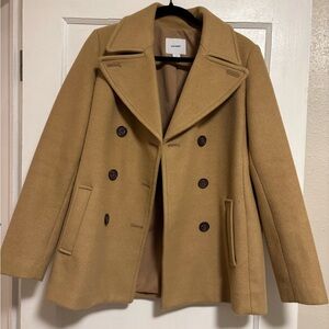 Women’s Old Navy Tan Pea Coat